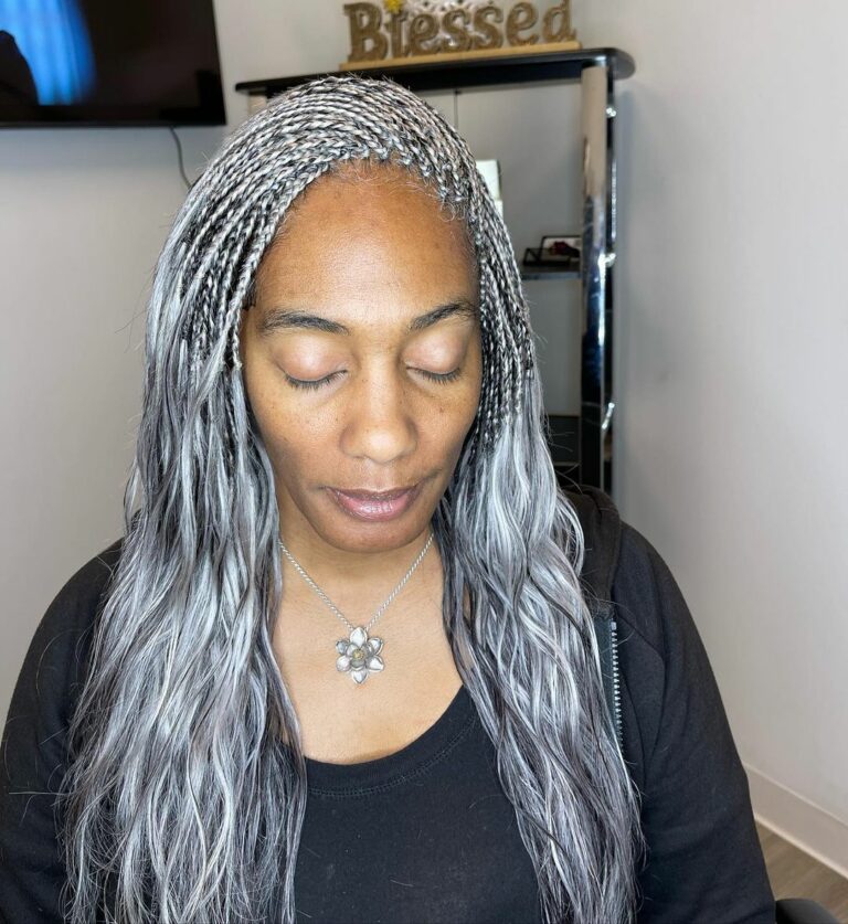  10 Coolest Micro Braids Styles To Try ASAP