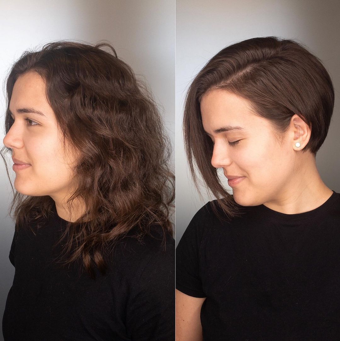 long pixie cut transformation