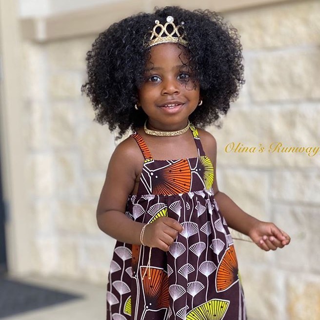 natural hair with a decorative headband