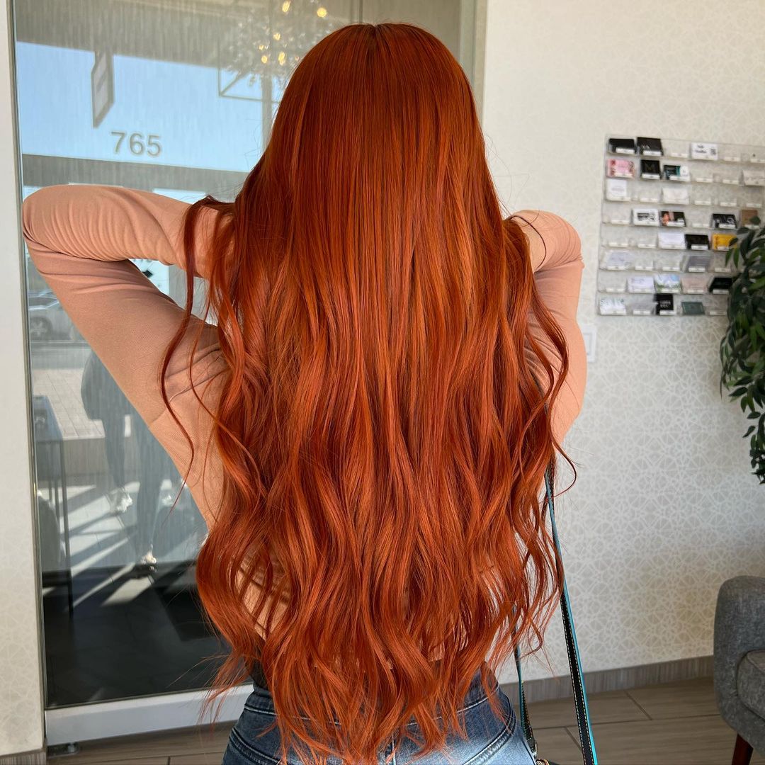 naranja jengibre cobre ondas