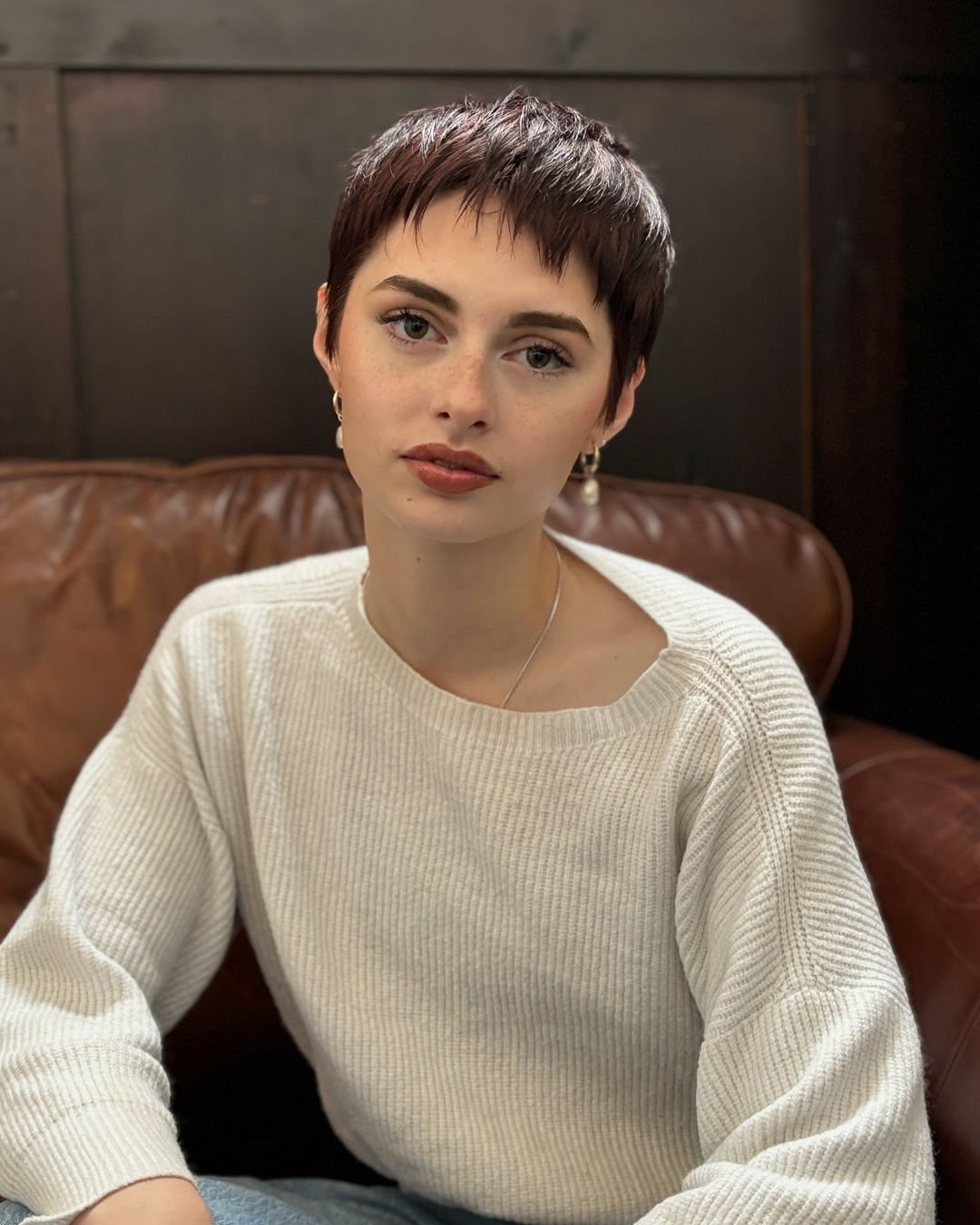 short pixie cut with bangs for fine flat hair