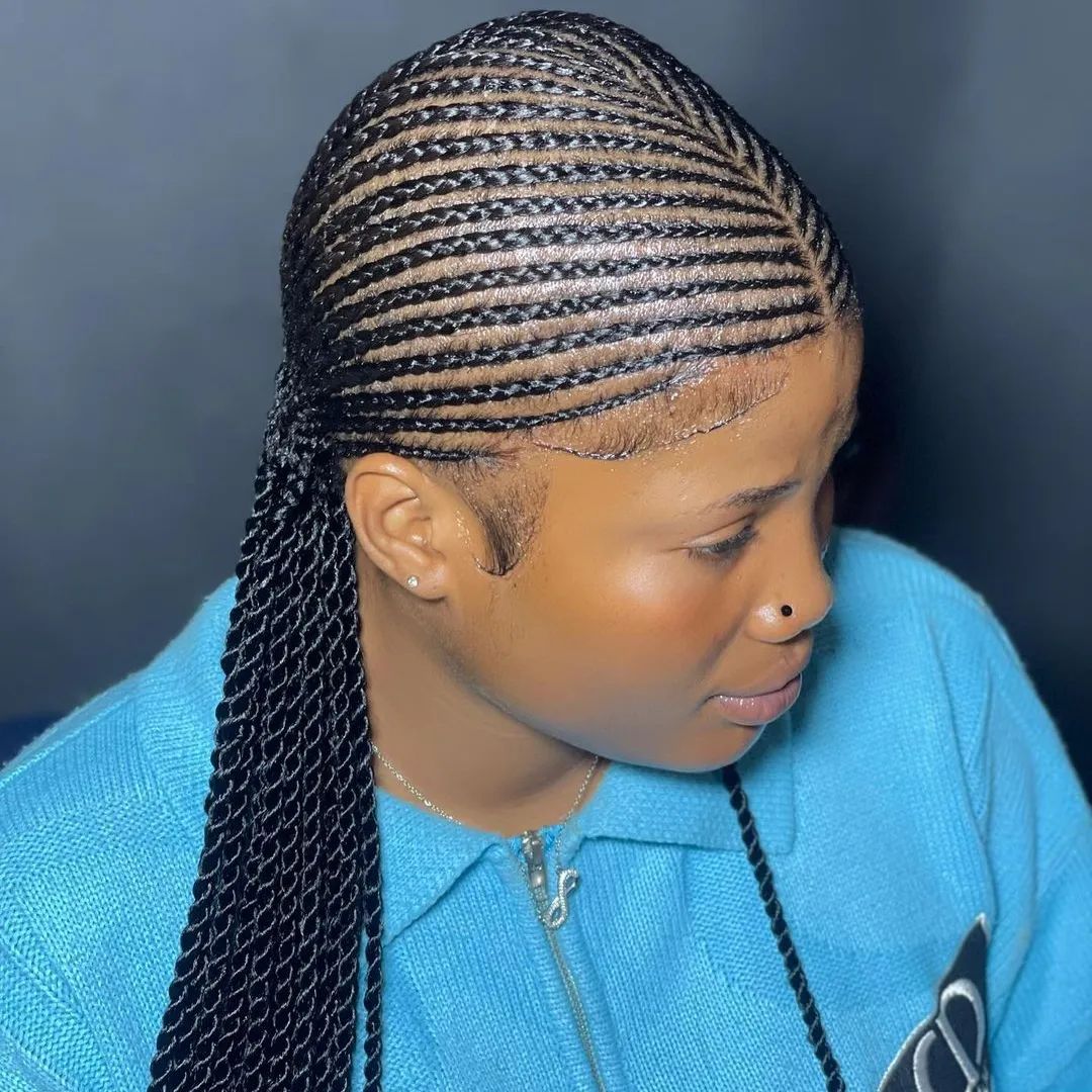 strakke twist cornrows