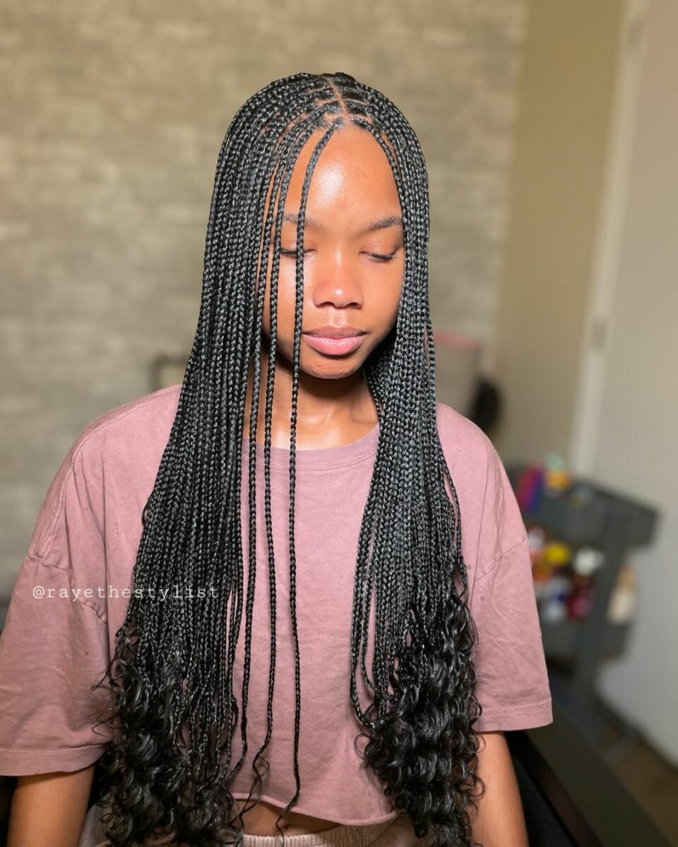  11 Protective And Stylish Knotless Braids Hairstyles
