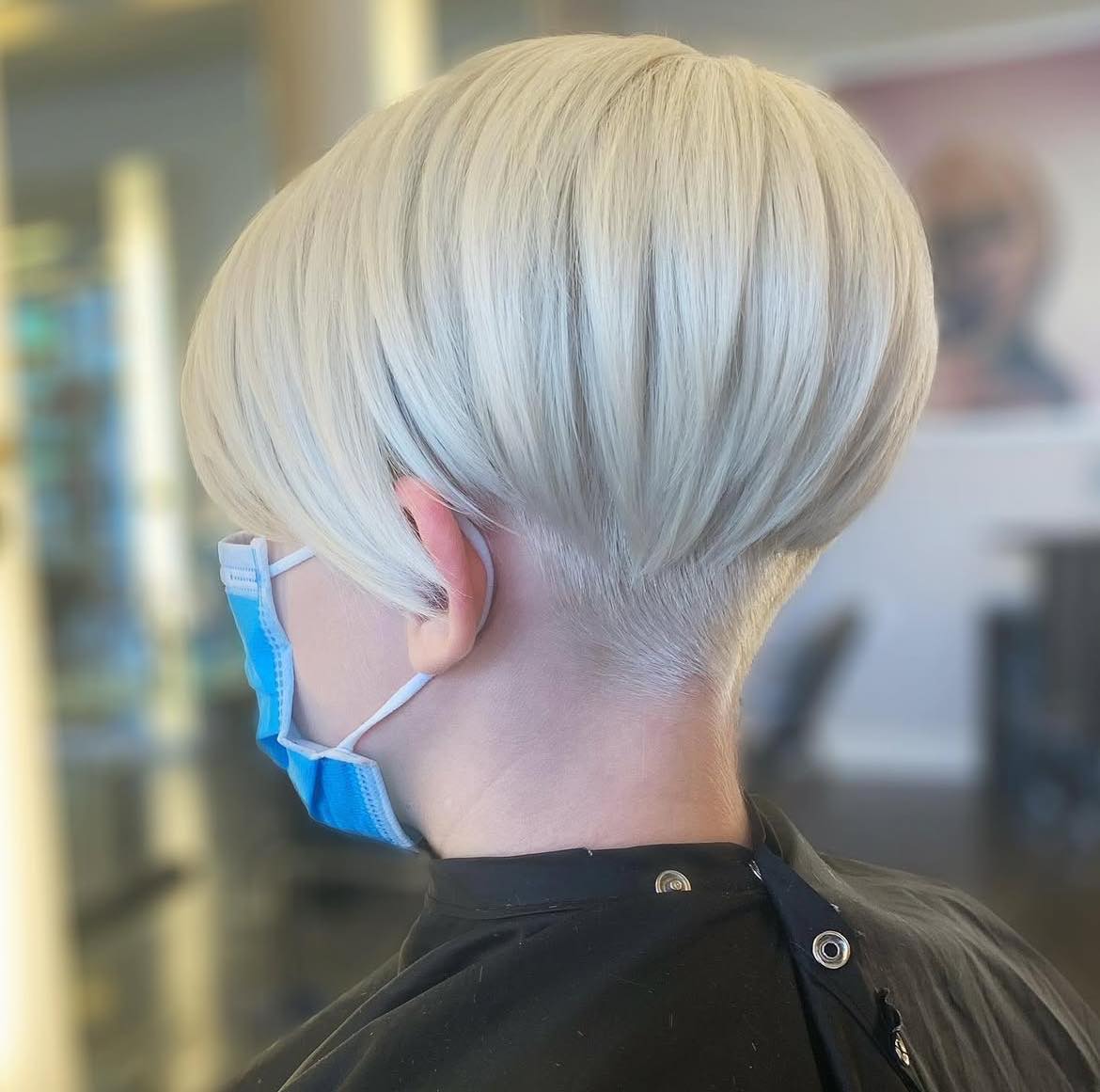 Sleek Undercut Pixie Bob