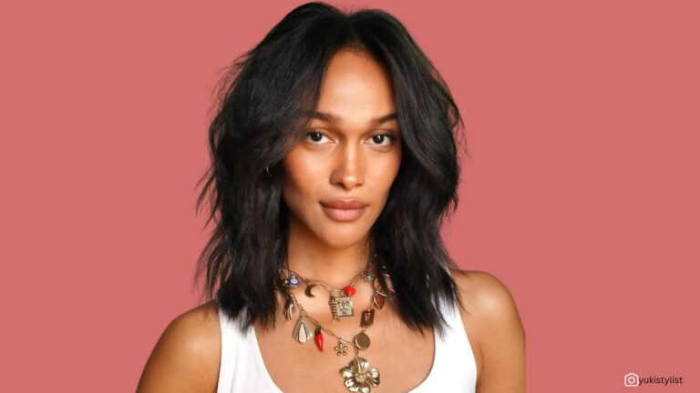 face-framing layers for medium-length hair