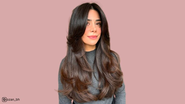 10 cortes de pelo a capas con flequillo cortina que elevarán tu look a otro nivel