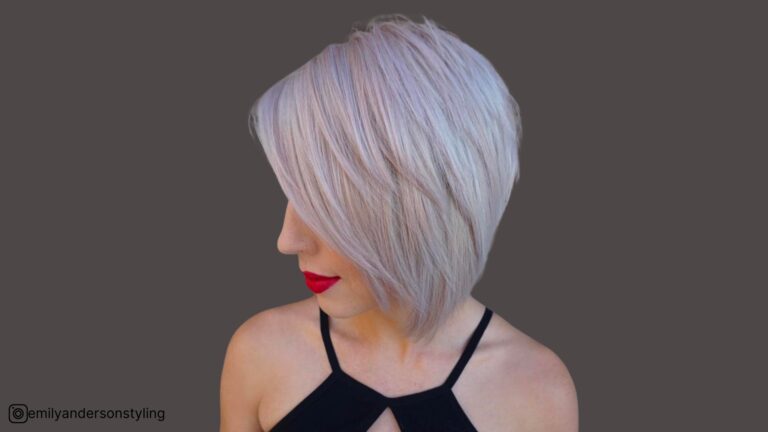 long stacked bob