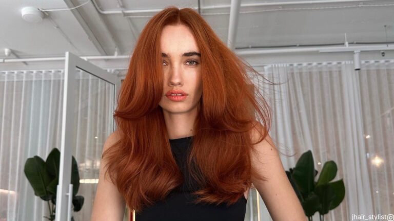 winter red hair trends