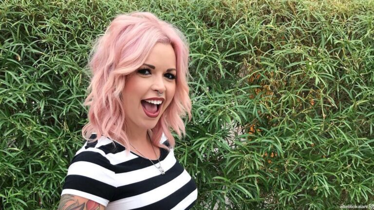 light pink hair