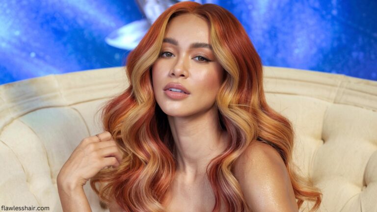 Cabelo louro ruivo