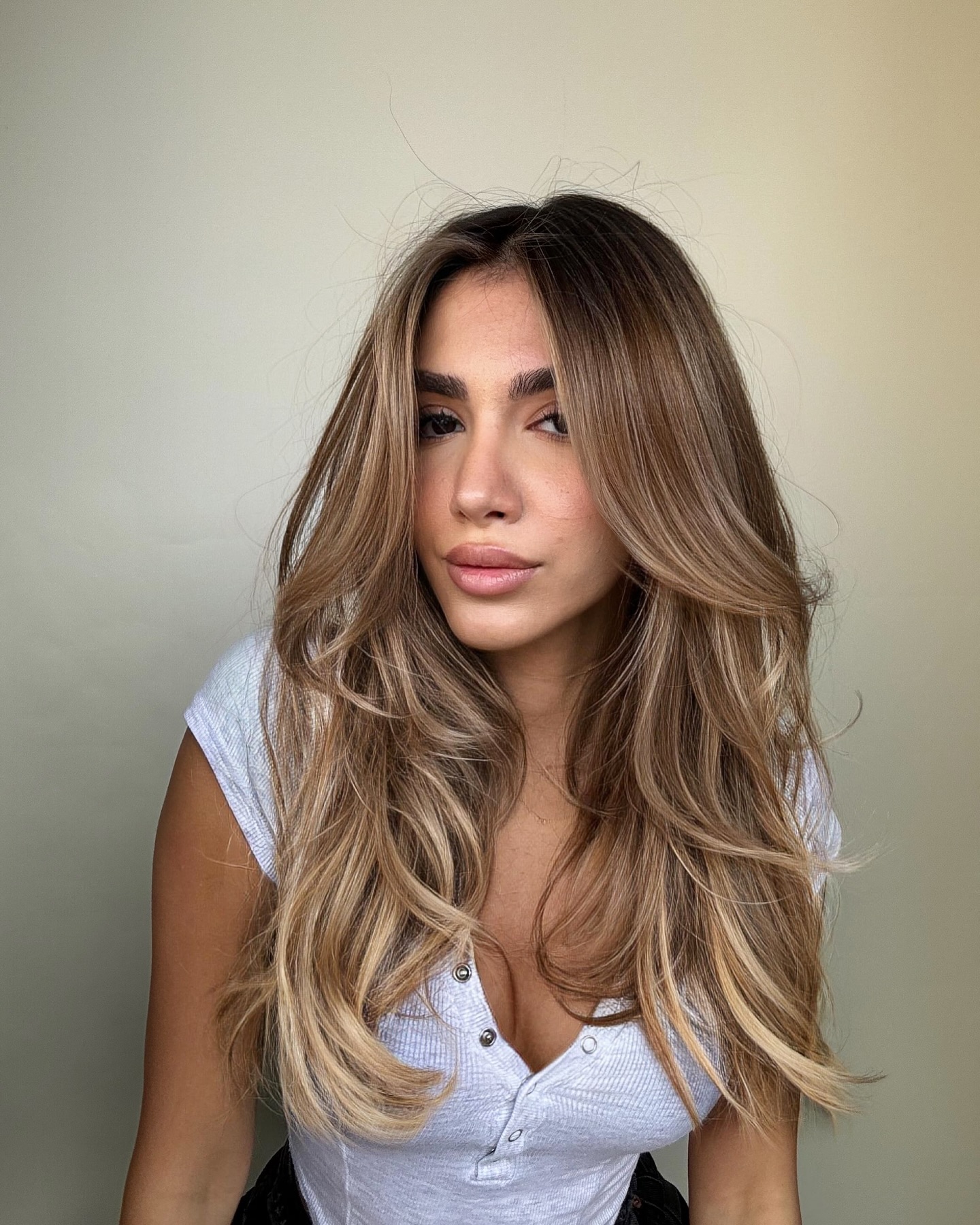 classic brown and blonde balayage