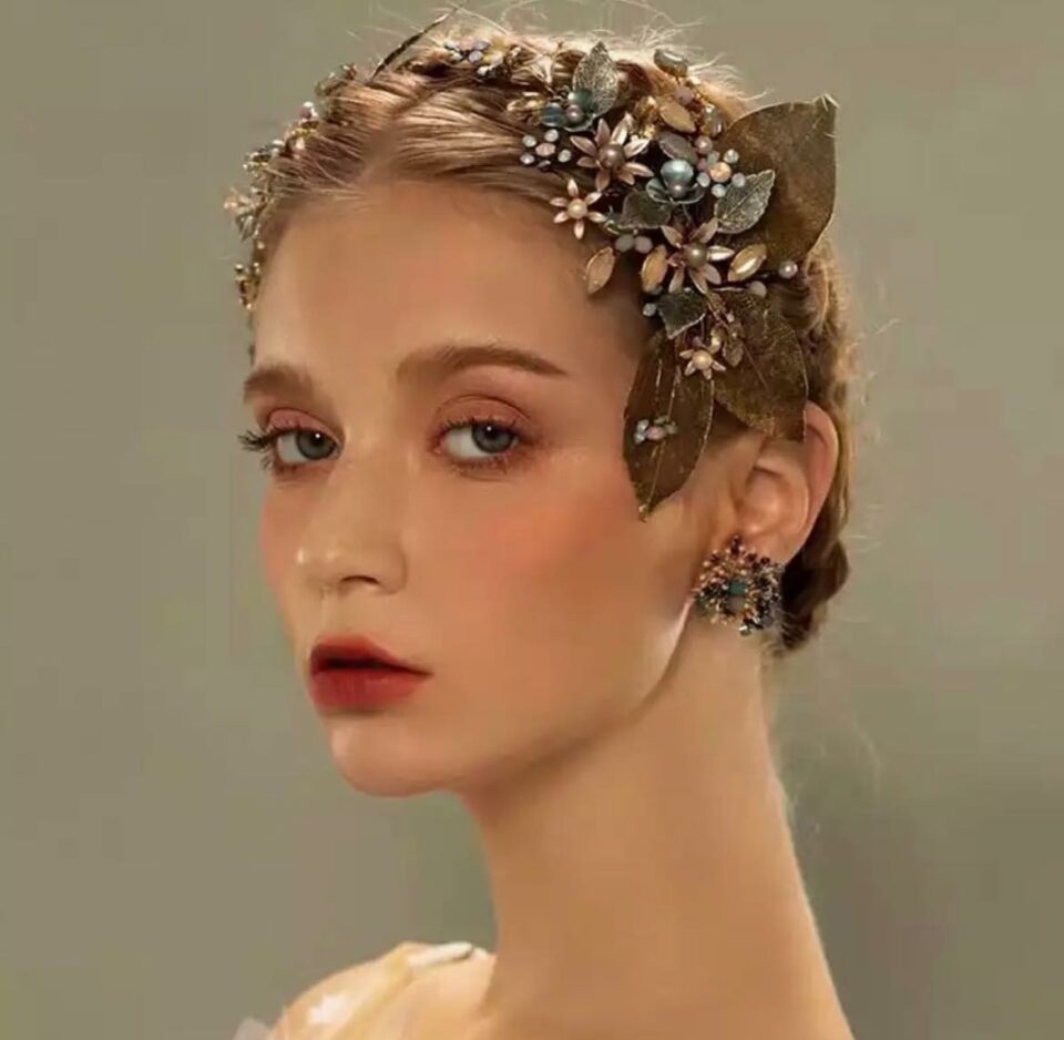 Flawless Winter Hair Tie - Beyond polyester clichés, imagine a hair tie woven with cool tones or textures, perhaps metallic or faux fur, wrapping hair like a miniature seasonal garter, whispering frosty evenings and cool breezes through collected strands.