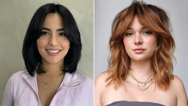15 Long Bob Hairstyles That Slim & Sculpt A Round Face