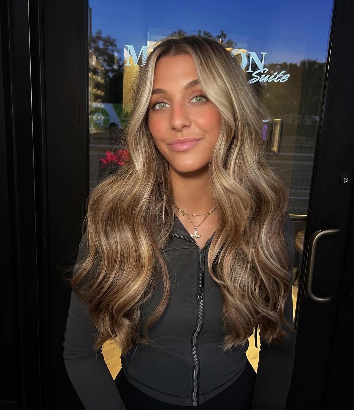 Balayage parziale biondo