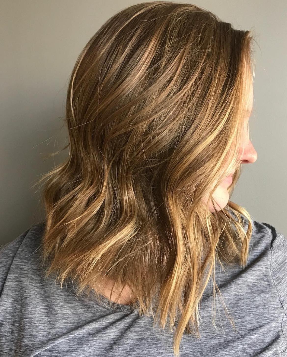 Balayage parfait au caramel