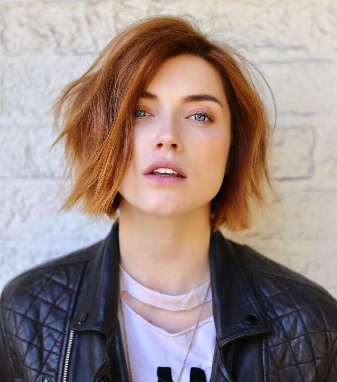 side-part short bob