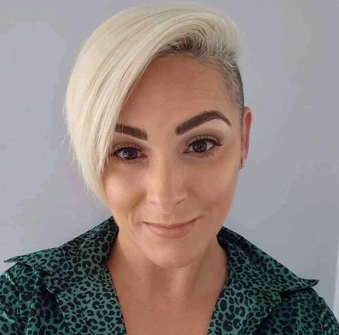 Asymmetrical Undercut Pixie Bob