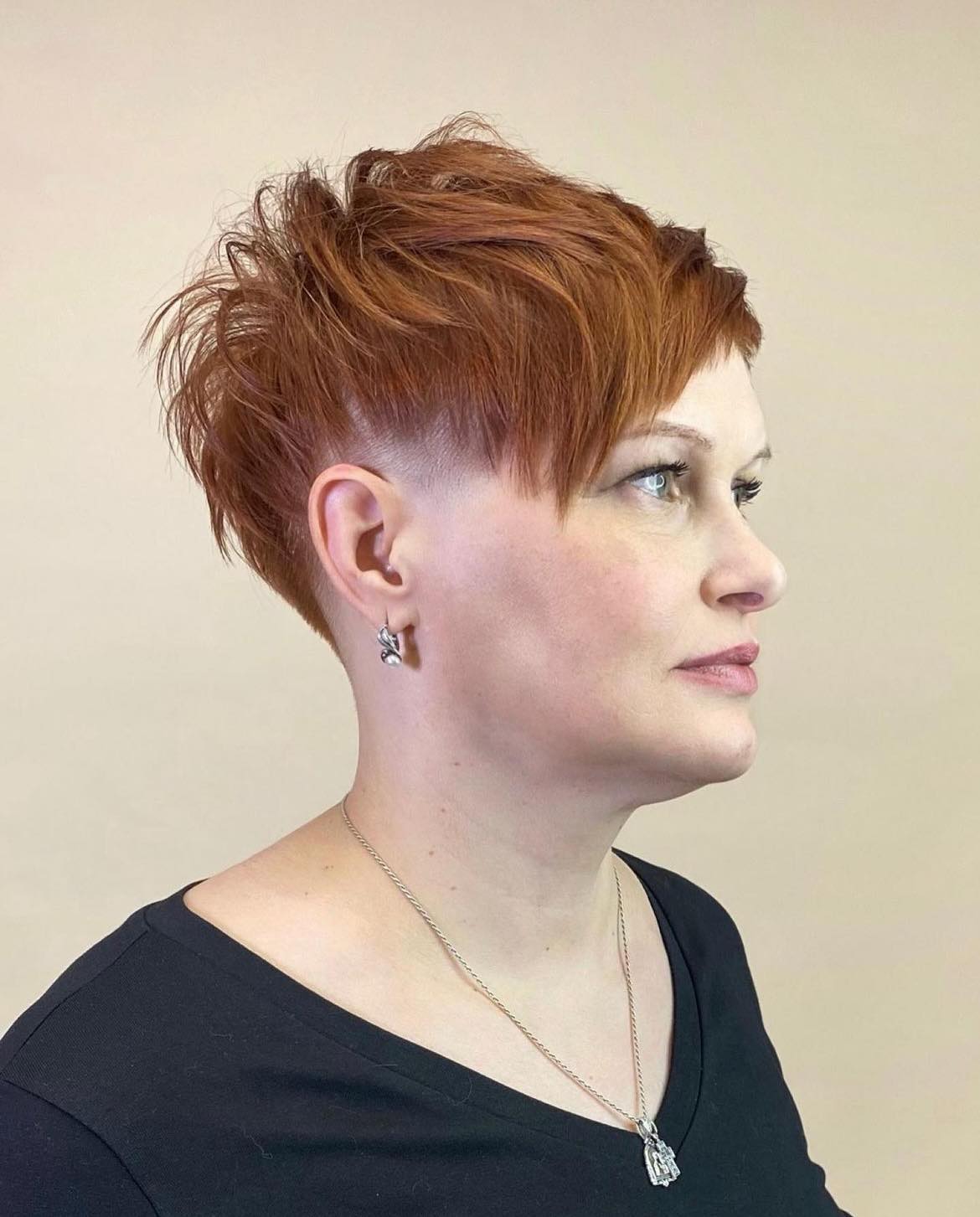 Coupe Pixie décolorée