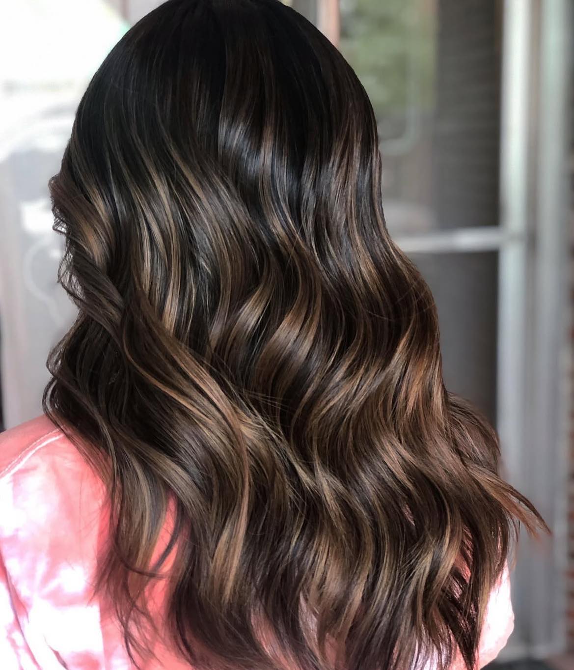 Kastanje Balayage