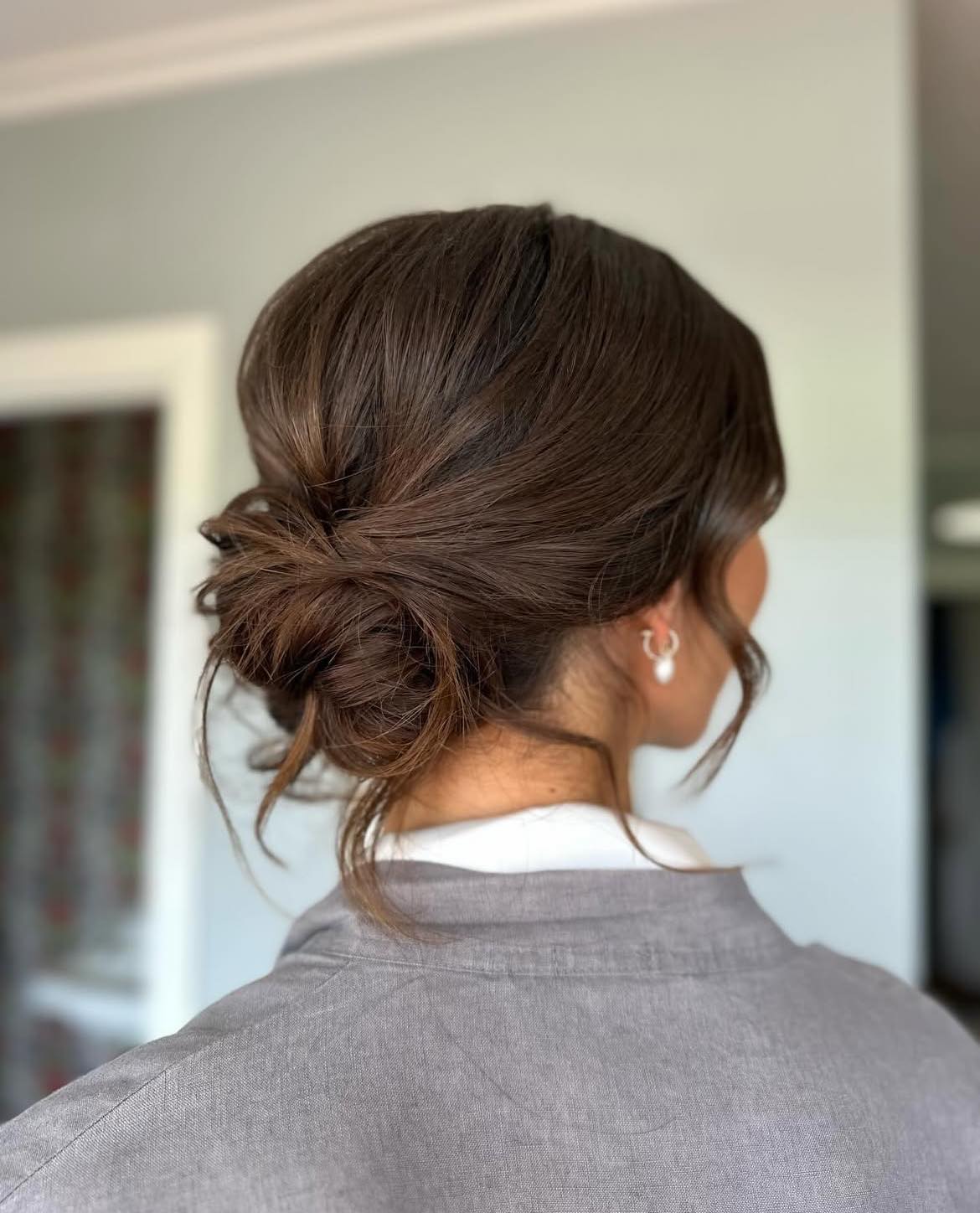 Chignon désordonné