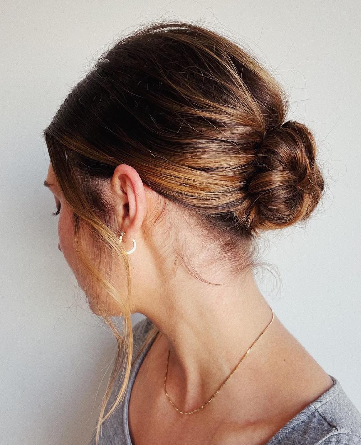 Chignon basso