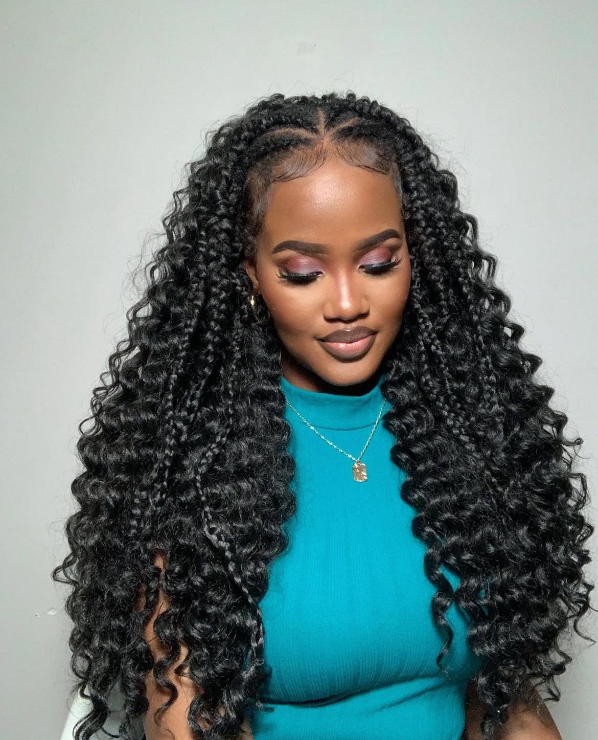 Boho Ocean Wave Crochet With Braids