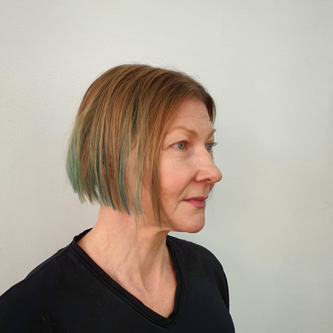 Blue Highlight Bob
