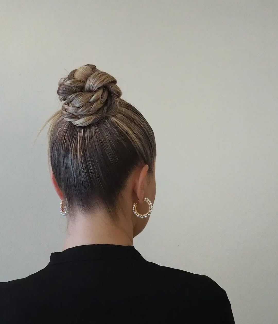 Chignon tressé