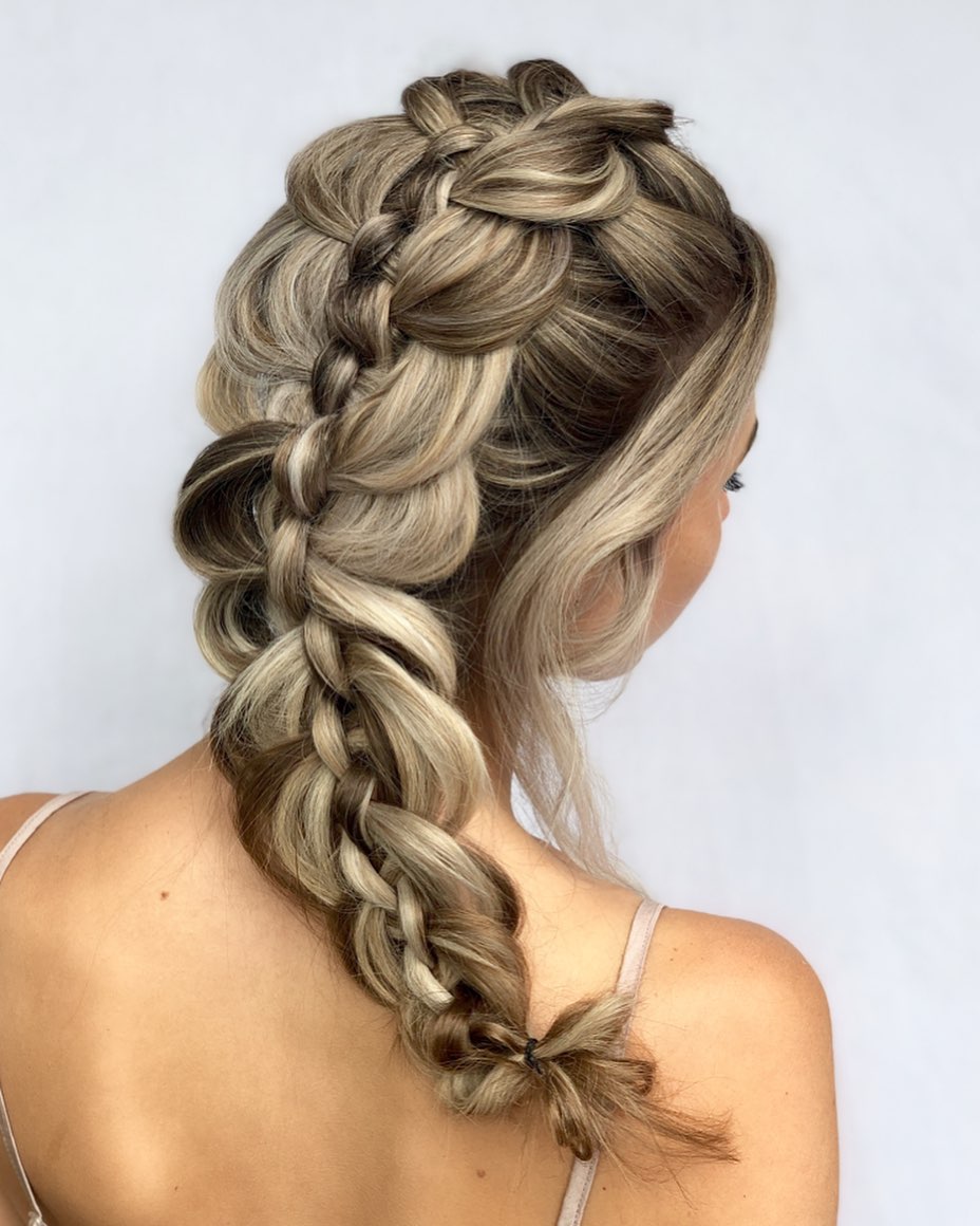 braided ponytail