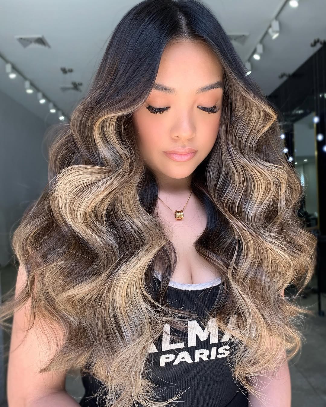 balayage rubio