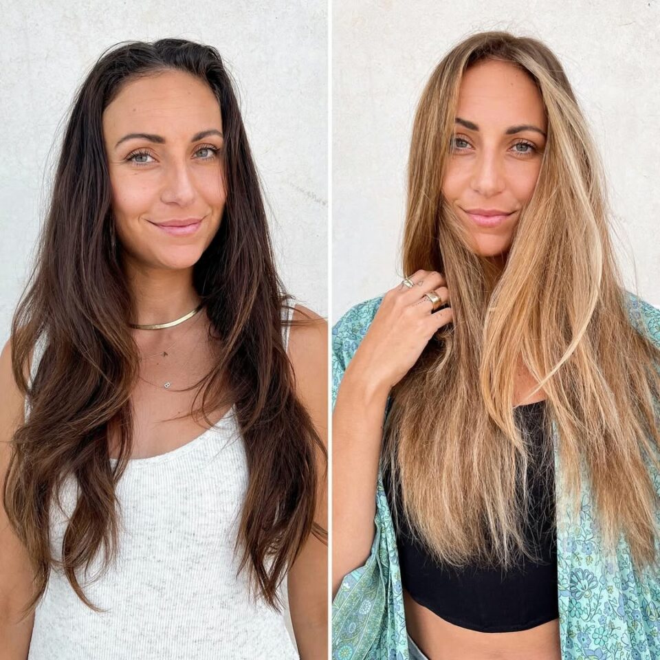 10 transformaciones de pelo castaño a rubio que te encantarán ...