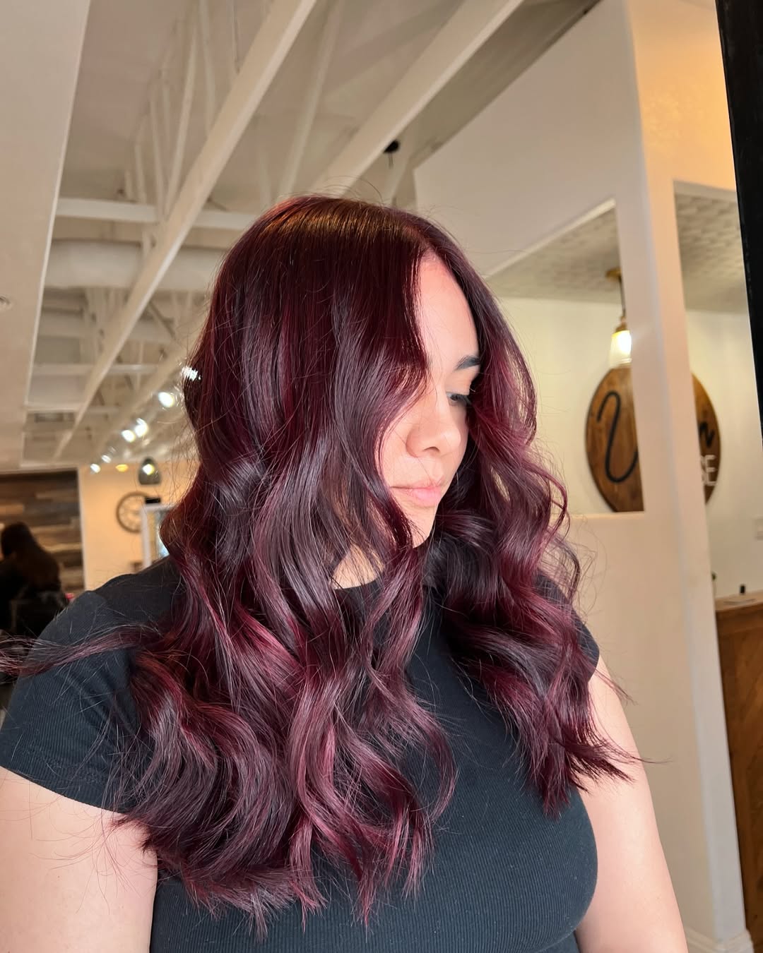 cheveux cerise cola