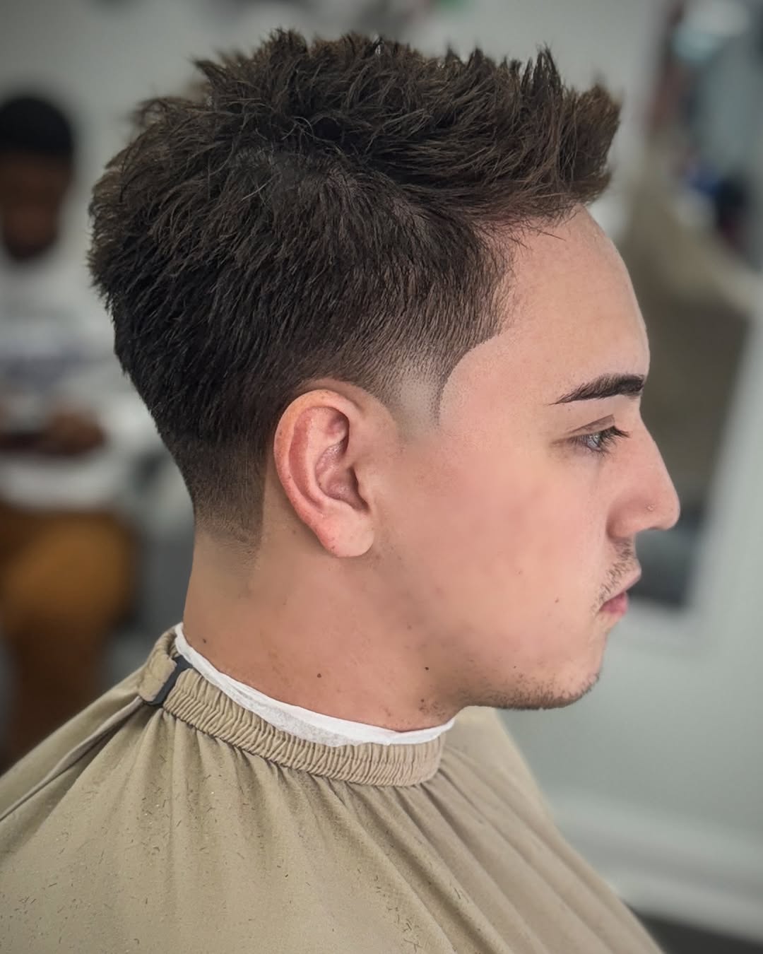 classic low taper fade