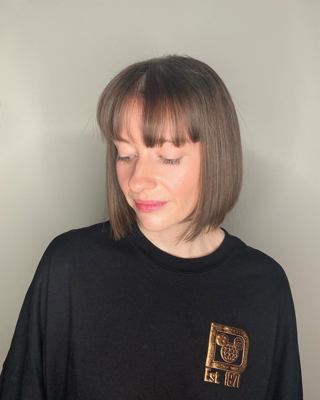 Classic Straight Bob With Bangs