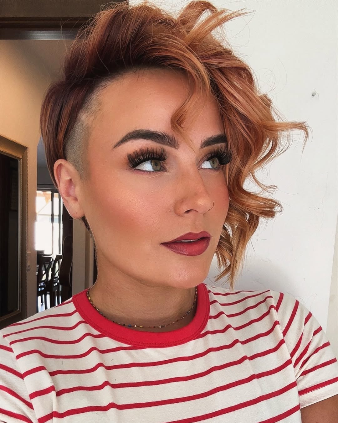 curly pixie cut