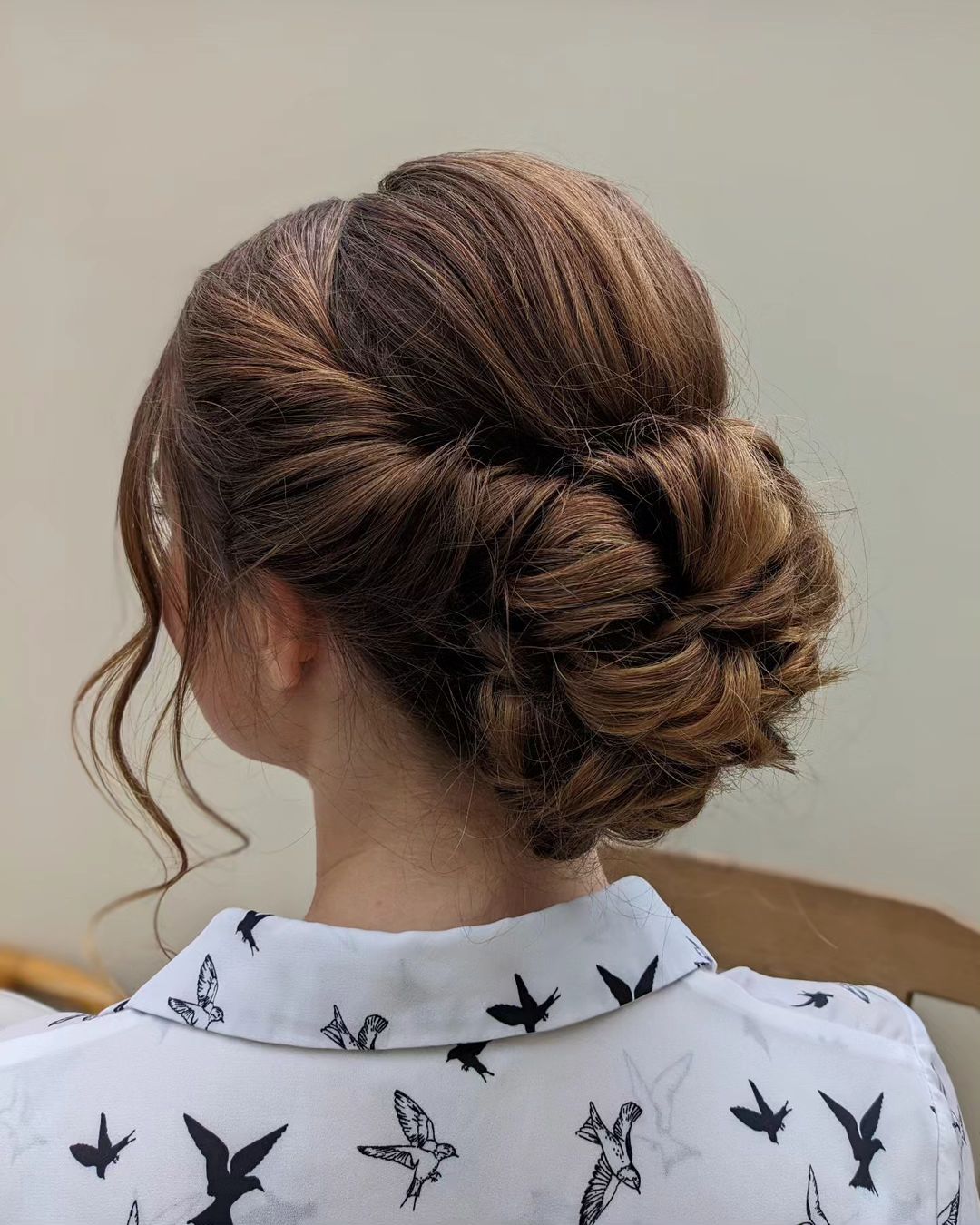 Fine Updo Hair 
