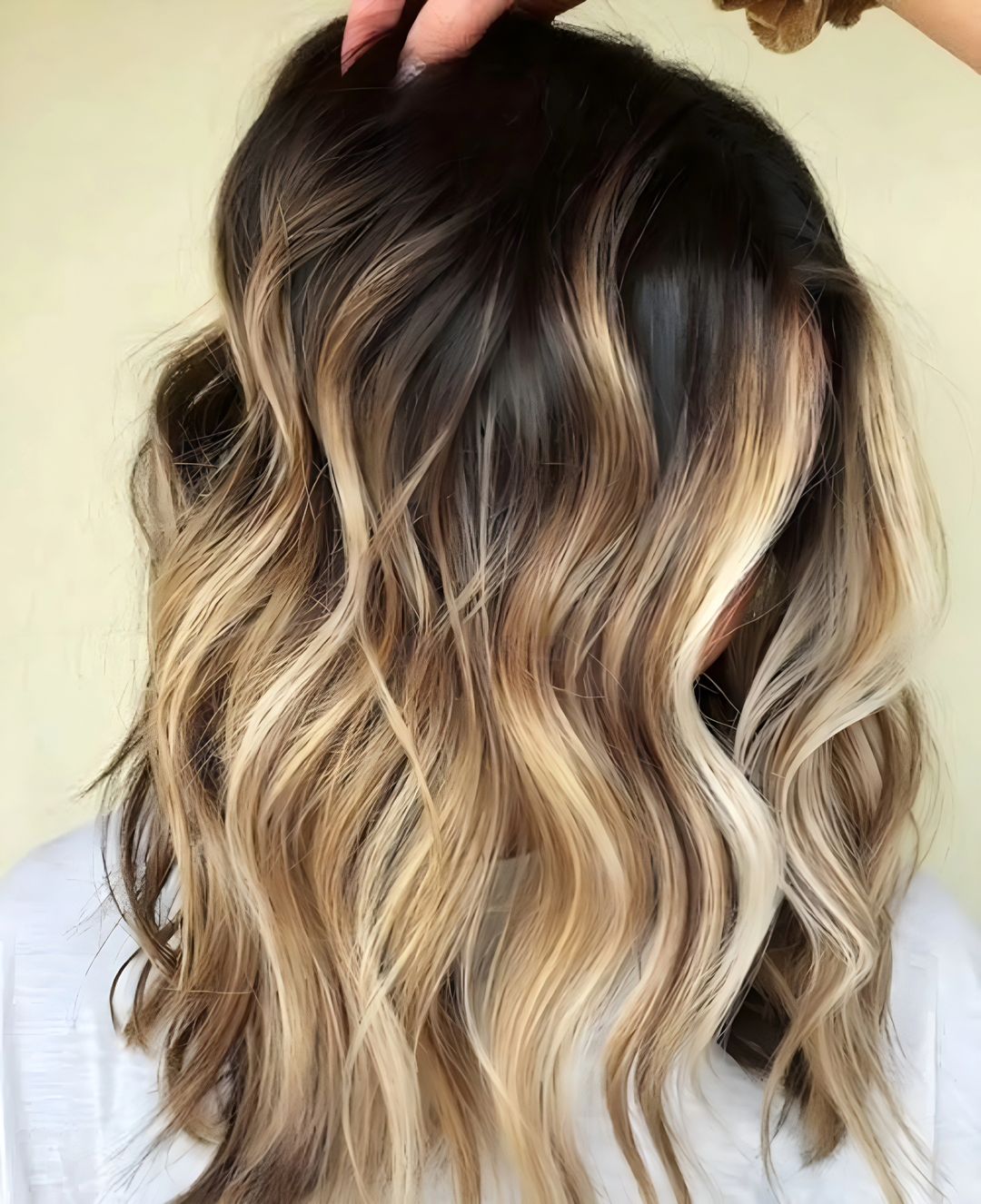 honey blonde highlights