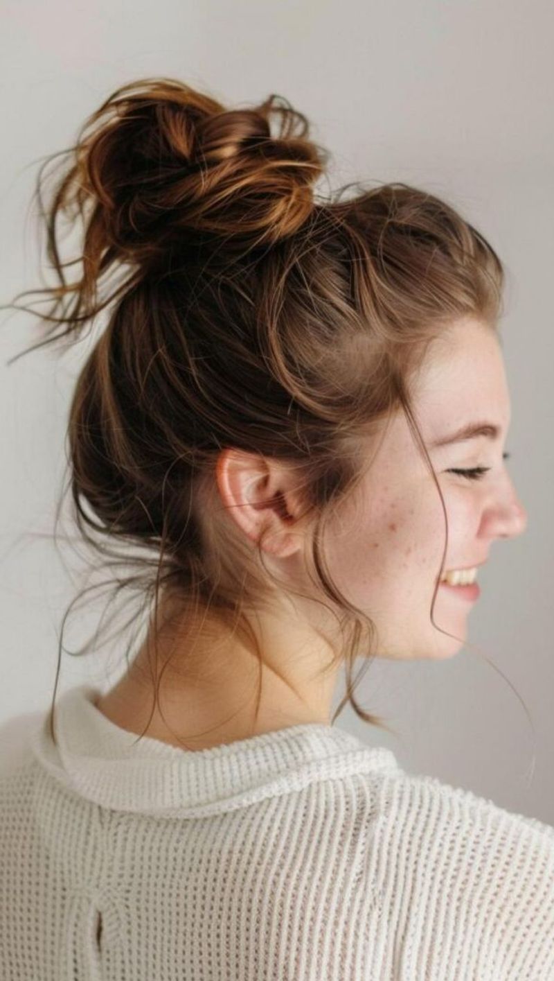 Messy Top Knot