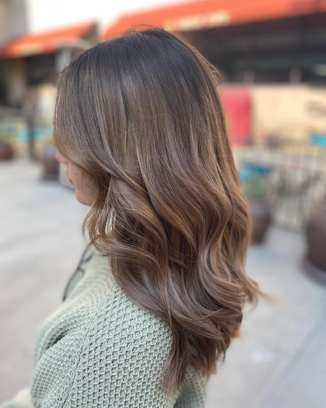 rubio seta balayage