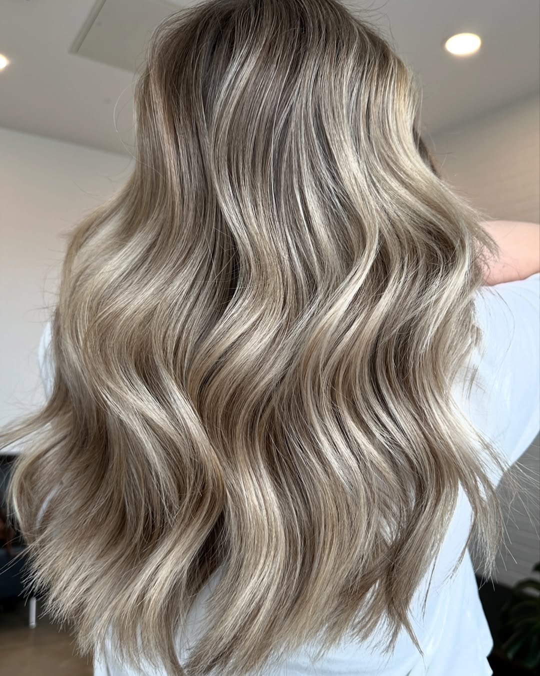 louro areia balayage