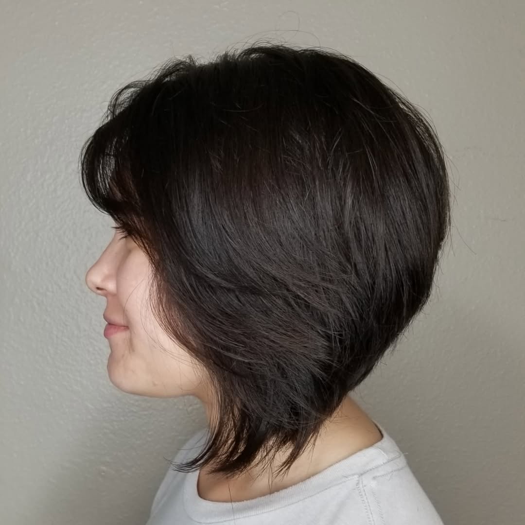 short angular bob