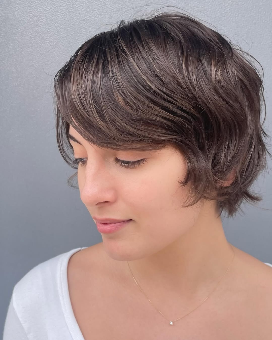 textured pixie bob