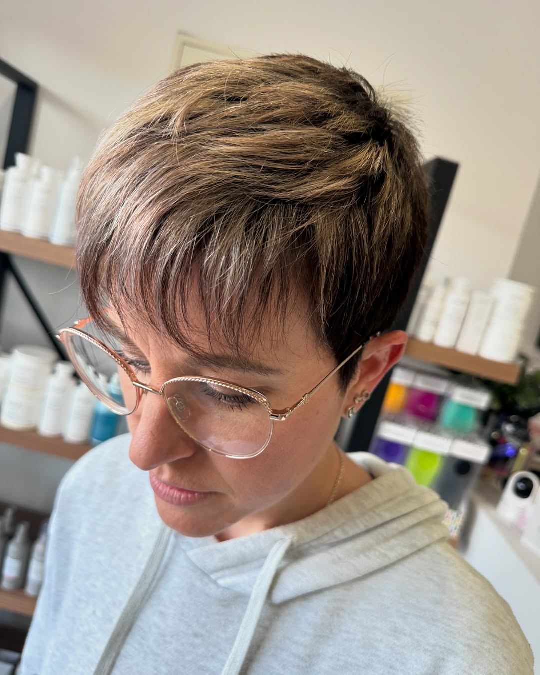 Textured Pixie Cut