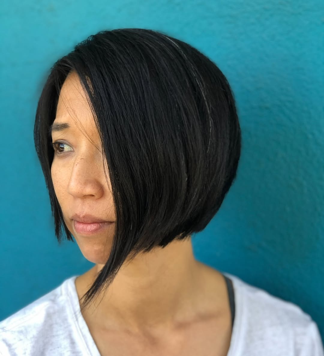 asymmetrical bob