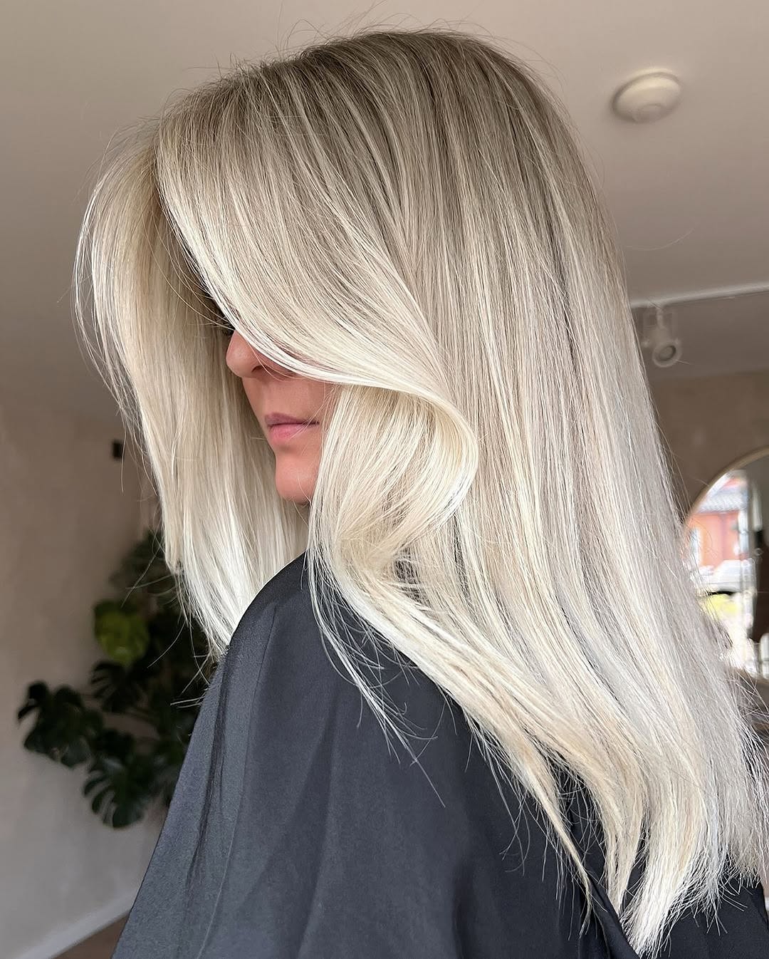 rubio brillante balayage