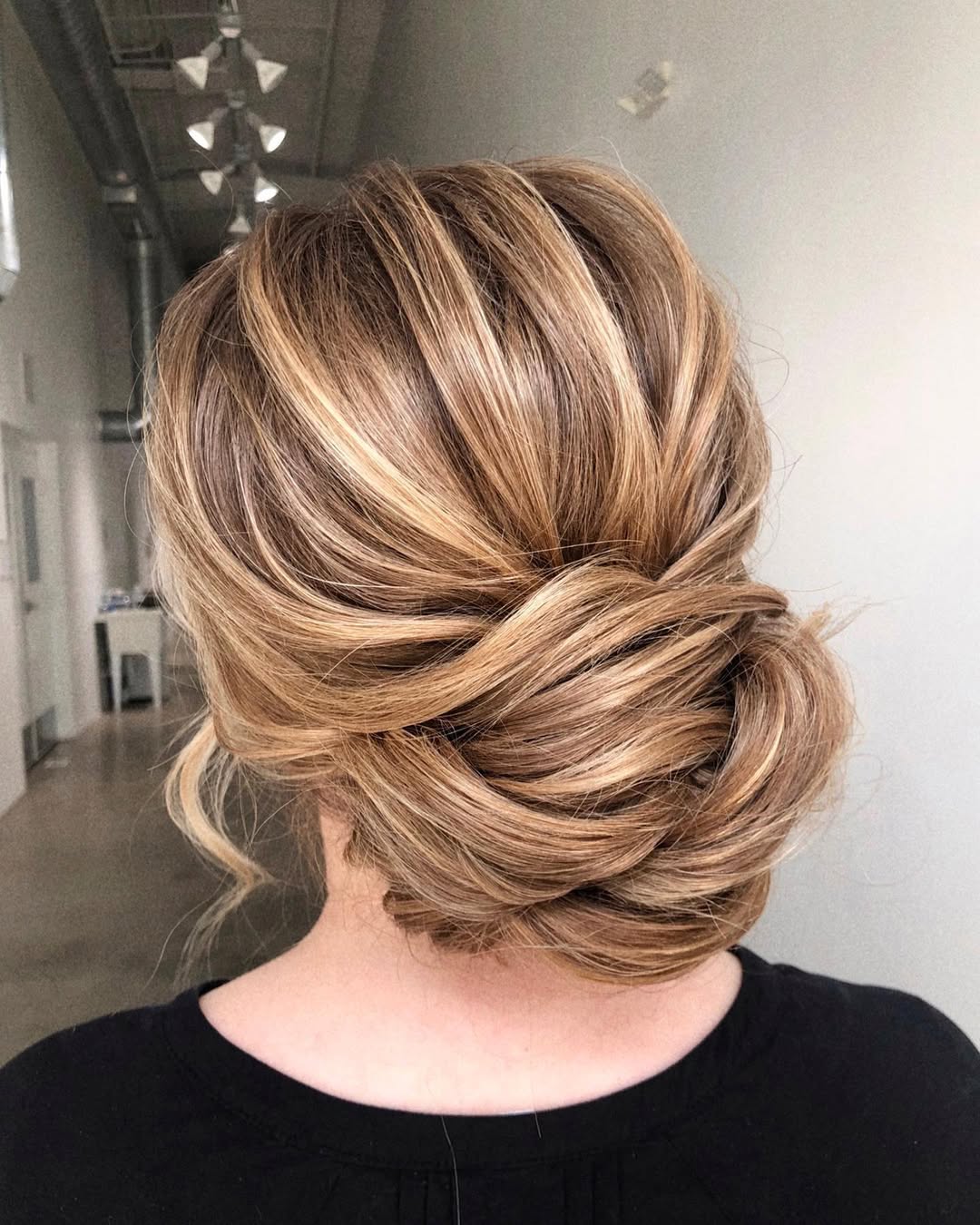 chignon updo