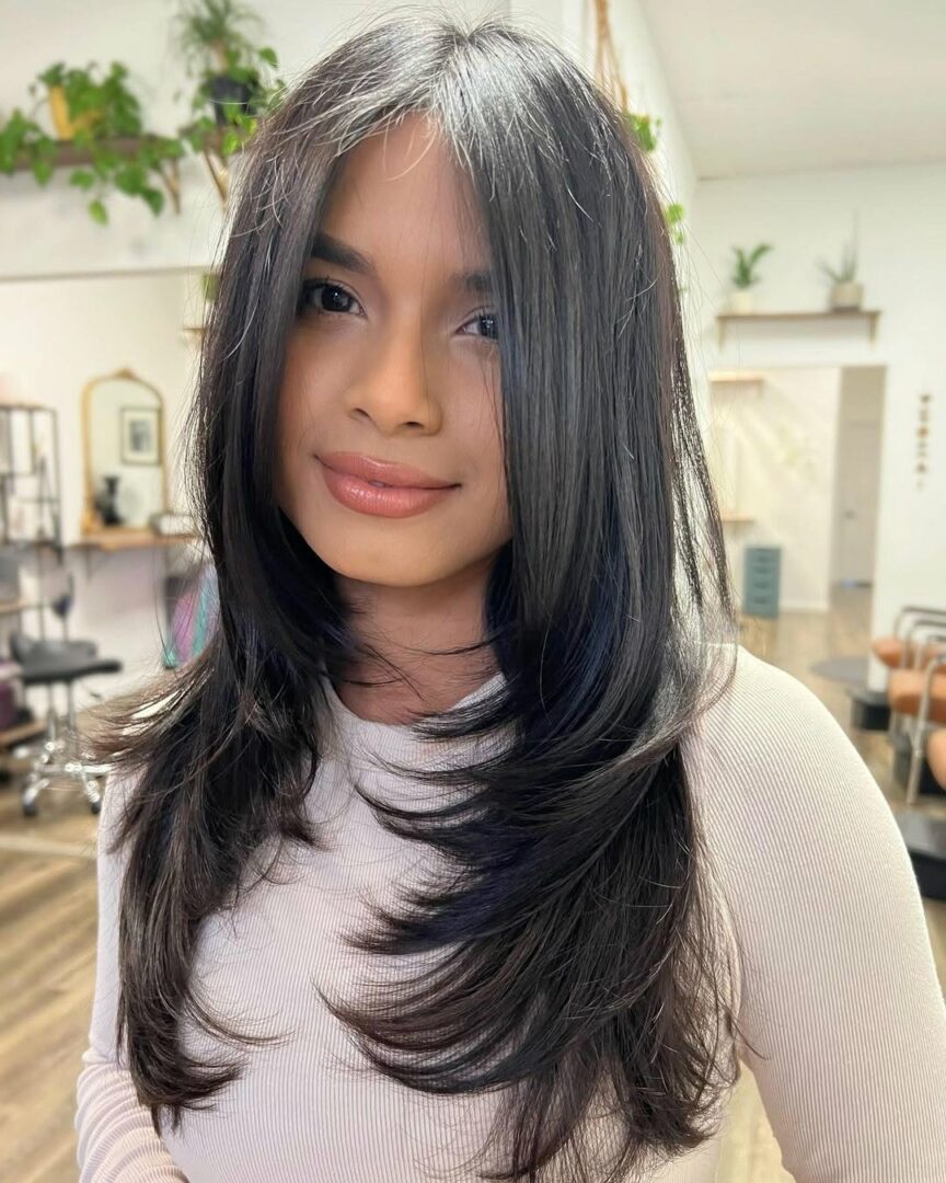 The Curve Cut Is The Hottest Face Framing Style This Year The curve cut is the hottest face framing style this year