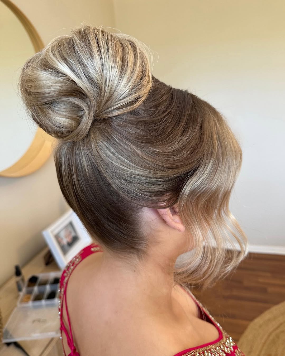 chignon alto