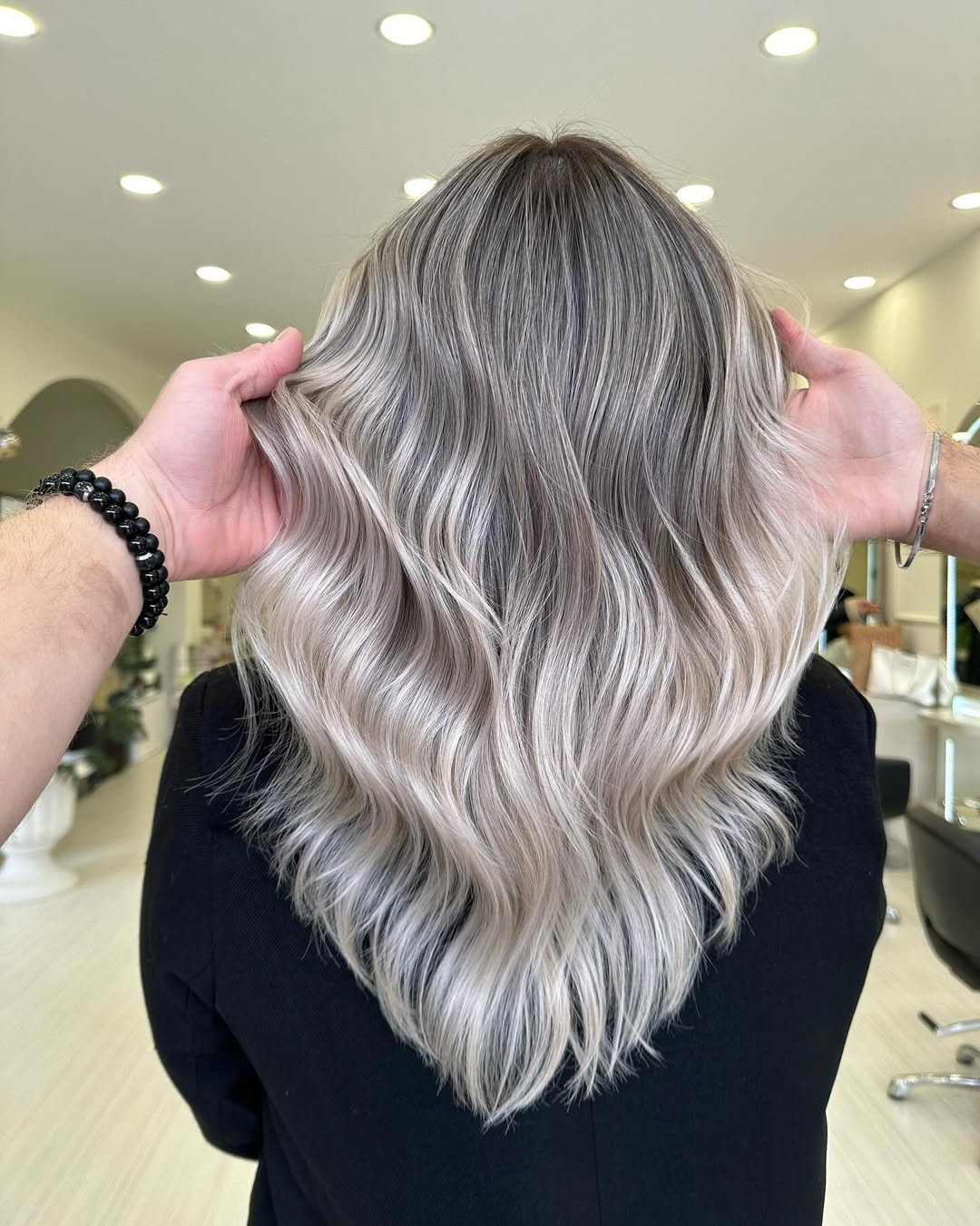 light blonde root melt