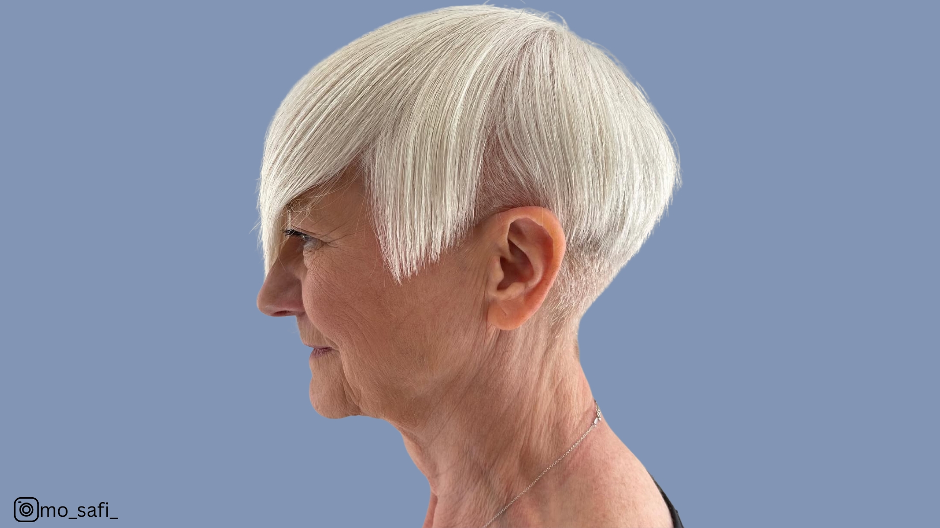 10 Modern Wedge Haircuts With Bangs For Older Women To Make You Look Younger